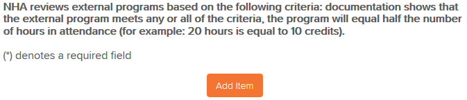 How to Load External CE Credits