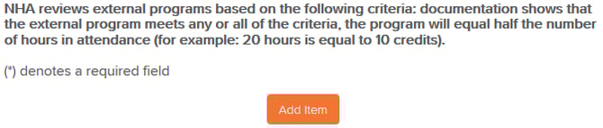 How to Load External CE Credits-1-10