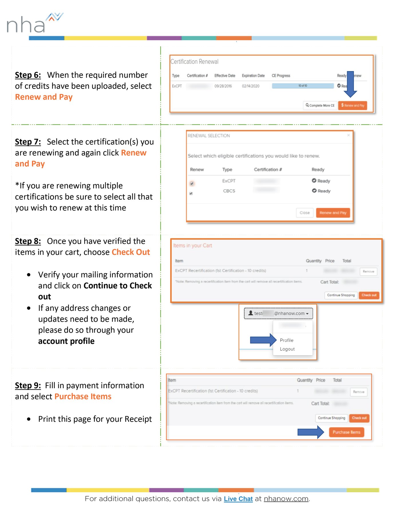 How To Renew An NHA ExCPT Certification How To Renew An NHA ExCPT Certification